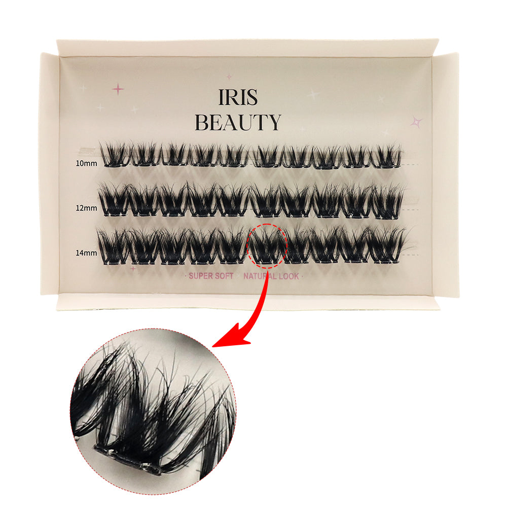 Individual Press On Eyelashes - Volume