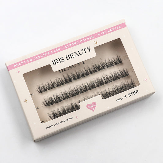 Individual Press On Eyelashes - Natural