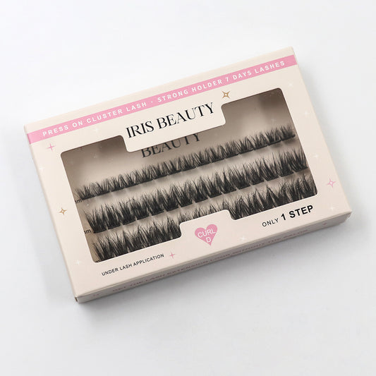 Individual Press On Eyelashes - Hybrid